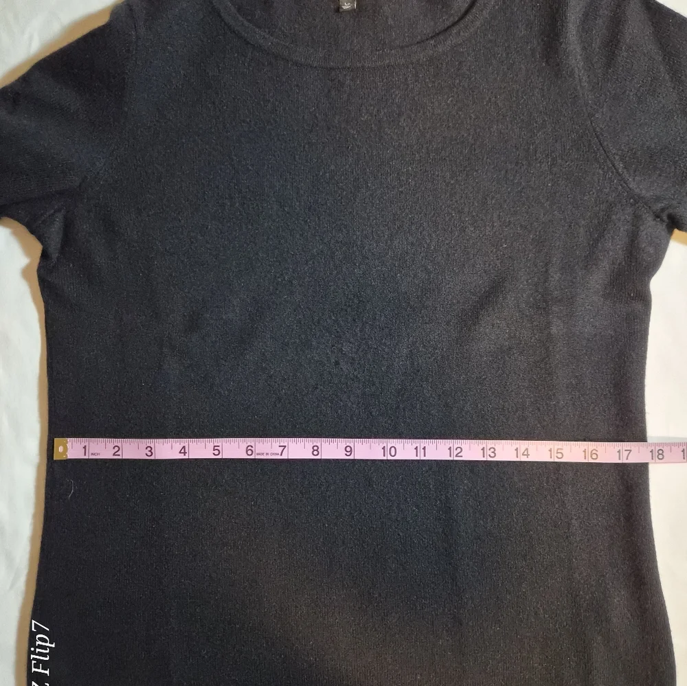 Talbots Petites Pure Cashmere 3/4 Sleeve Sweater LP - Picture 4 of 7